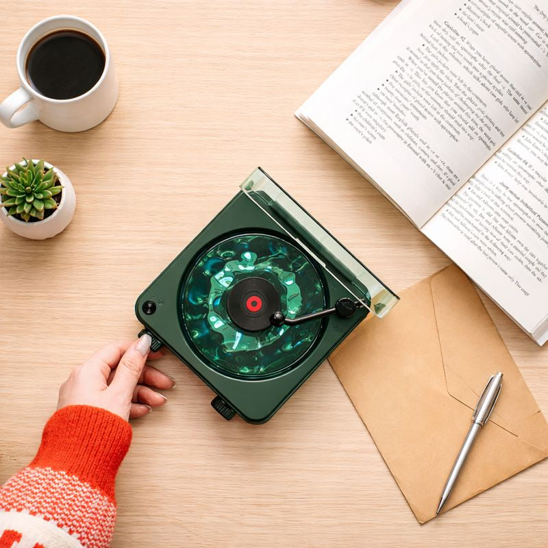 Vinyl Bluetooth Speaker + Projector – block 3