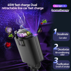 5 in 1 Car Phone Charger