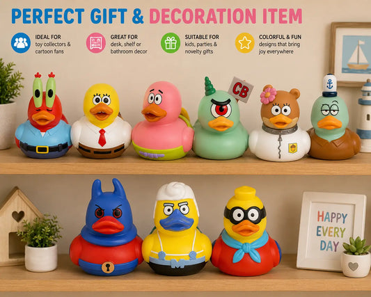 SpongeBob™ Rubber Ducks Set (9 pieces)