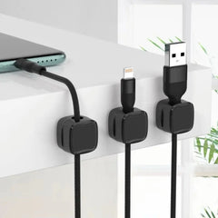 Desk Magnetic Cable Holder (3-Pack)