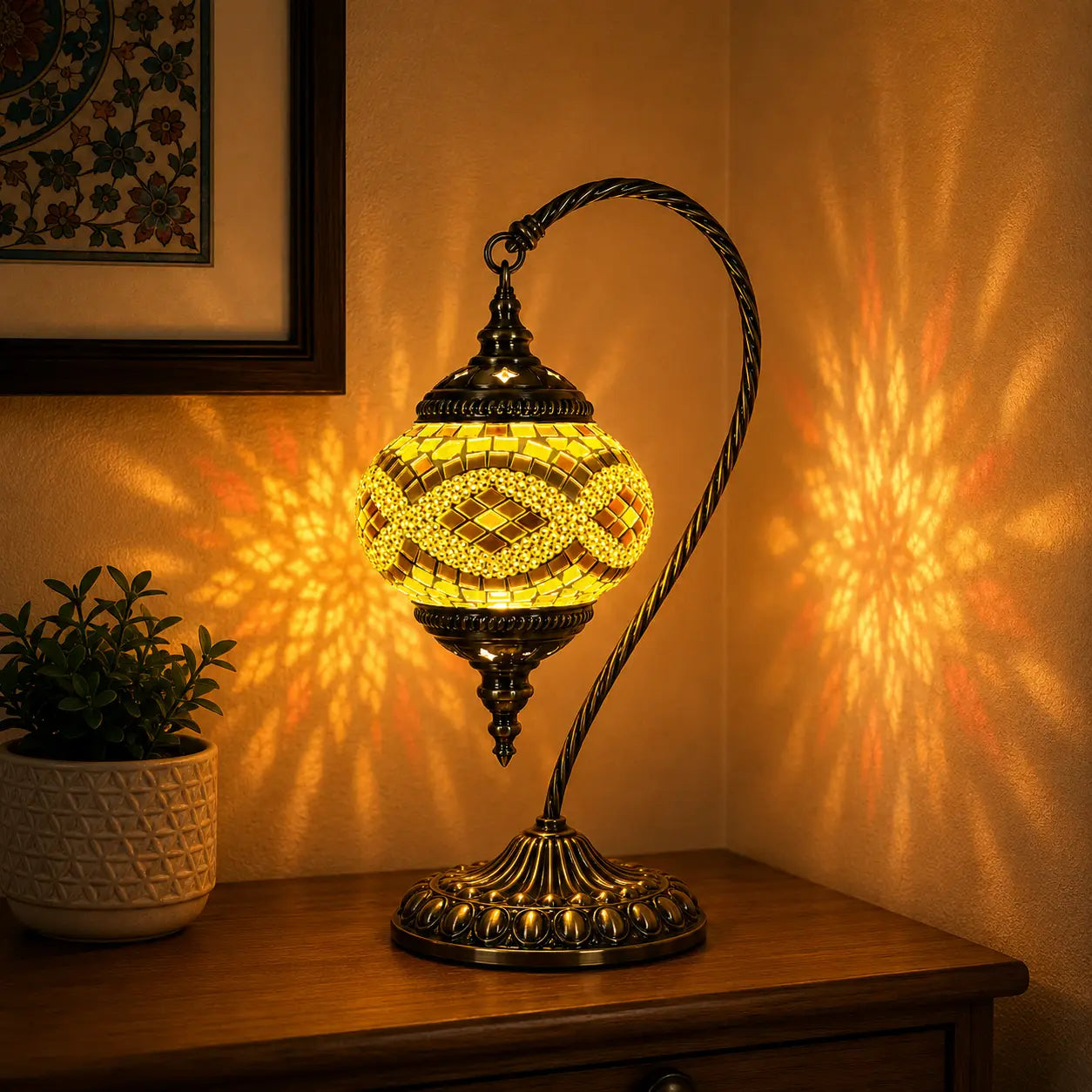 Turkish Mosaic Lamps