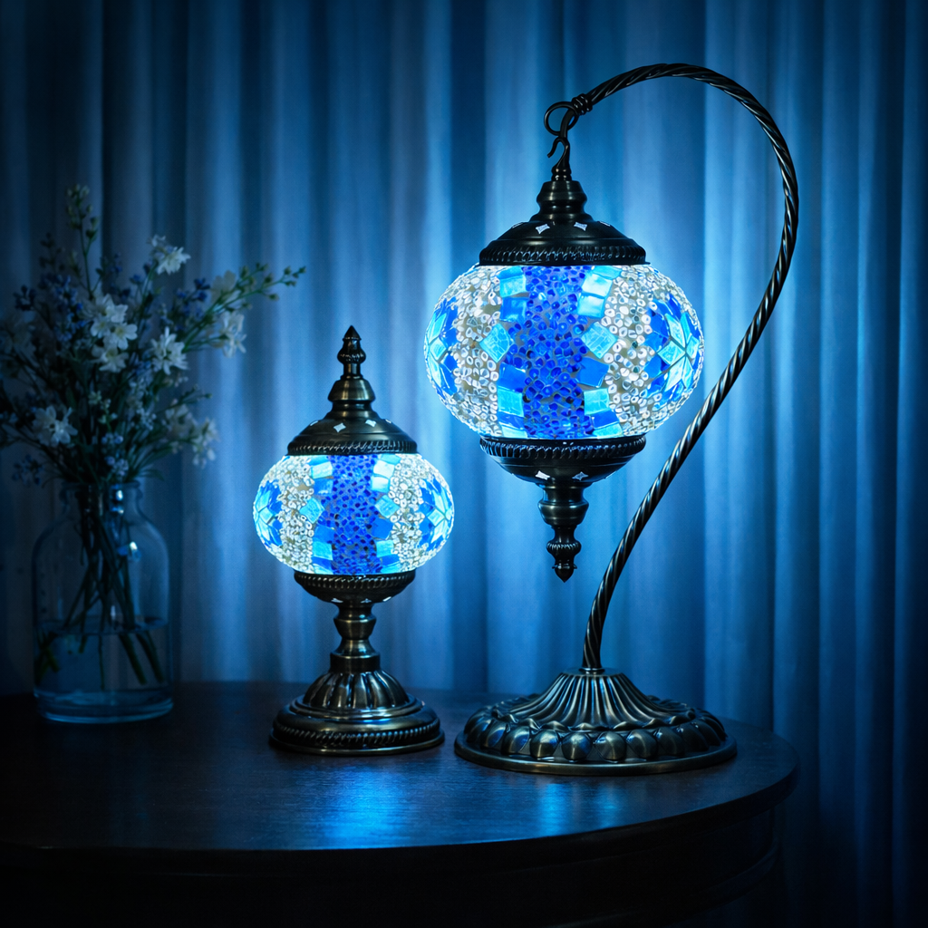 Mosaic Glow Lamp – block 3