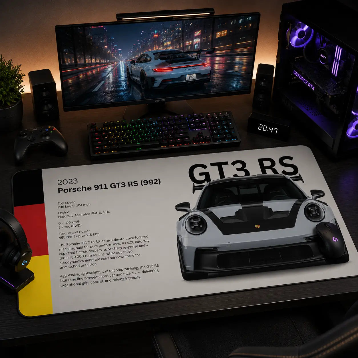German Performance Cars Mousepad