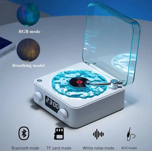 Vinyl Bluetooth Speaker + Projector