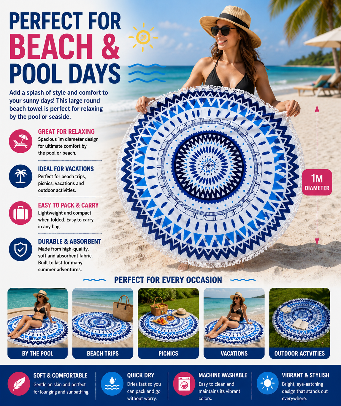 Micro-Fiber Beach Towels – block 1