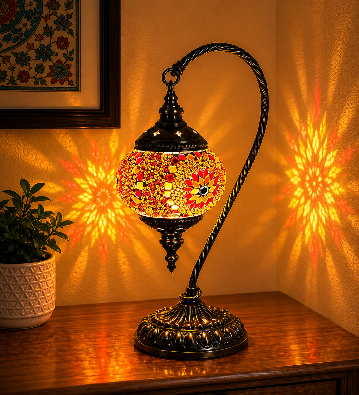 Turkish Mosaic Lamps