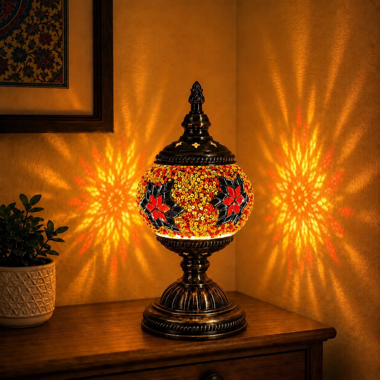 Turkish Mosaic Lamps