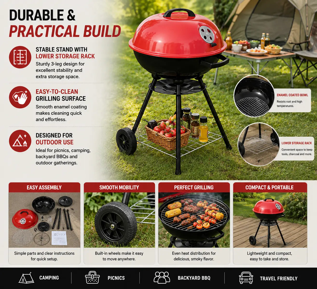 Mini BBQ Grill