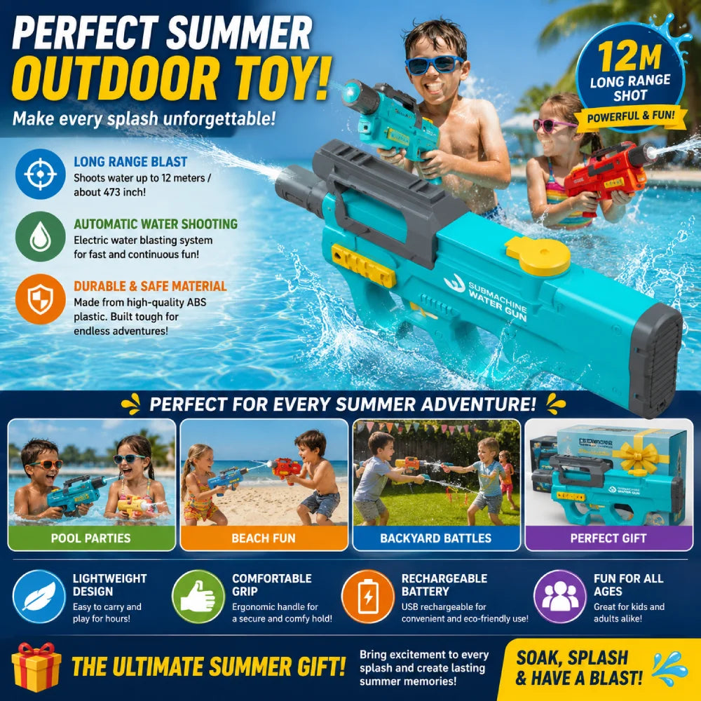 P90 Electric Water Gun – block 3