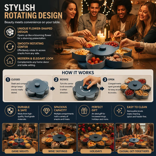 Rotating Plates Tray