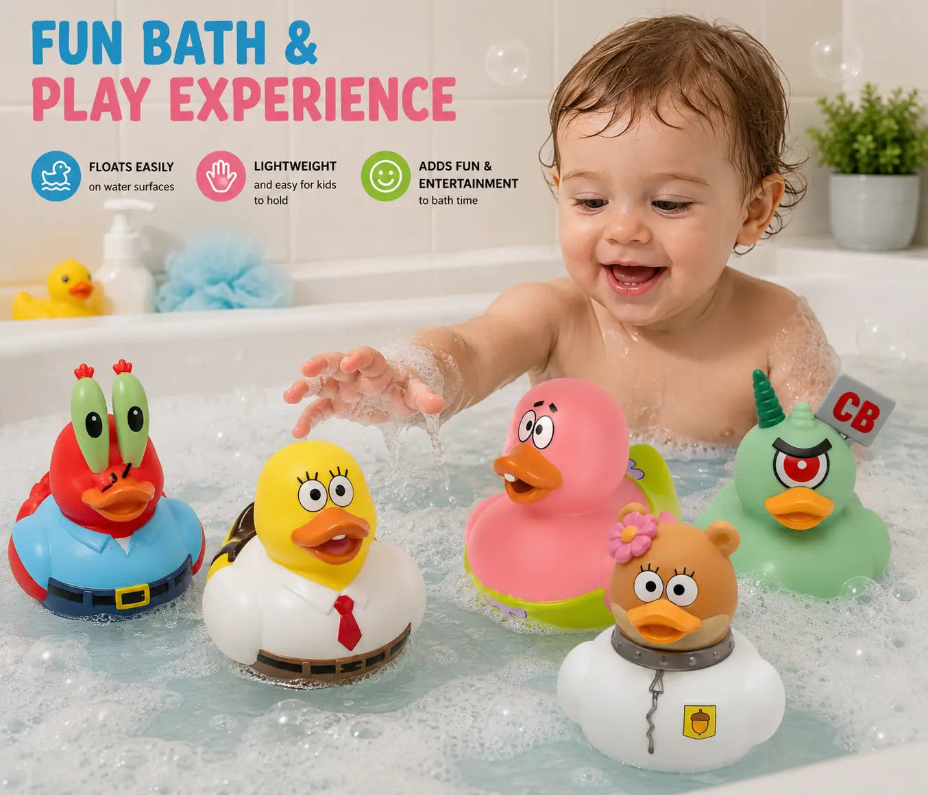 SpongeBob™ Rubber Ducks – block 2