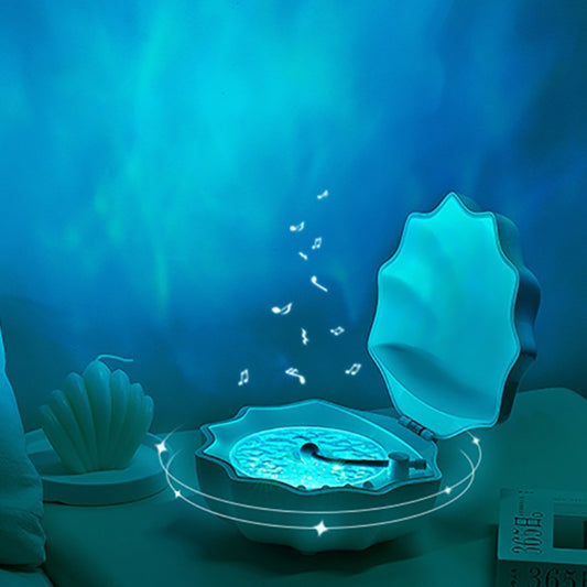 جهاز عرض صوتي بتصميم فينيل